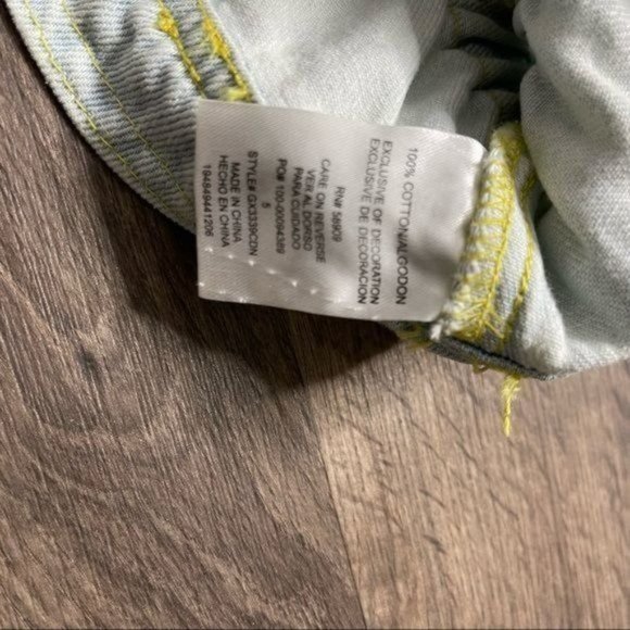 GB Girls Light Blue Jean Jacket Denim Peplum Design $44 - Picture 4 of 6